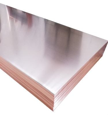 De cobre H80 industrial de grande resistência chapeia 99,9% placa de cobre de 18 calibres