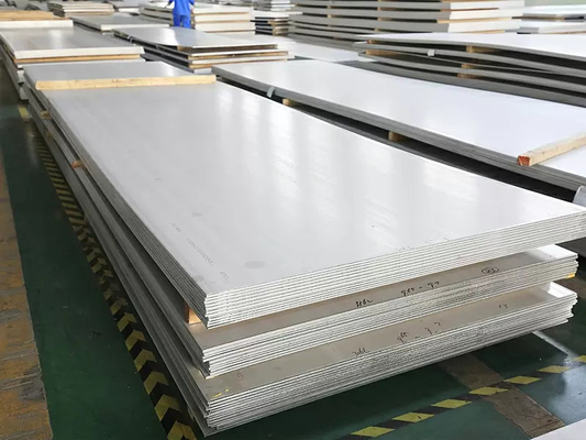 Folha laminada a alta temperatura de aço inoxidável do TUV do RUÍDO de JIS AISI ASTM placa de 0,1 milímetros Ss 321