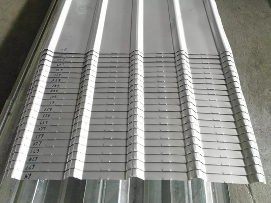 folha 201 ondulada de aço inoxidável de processamento de aço inoxidável de 600mm-1500mm