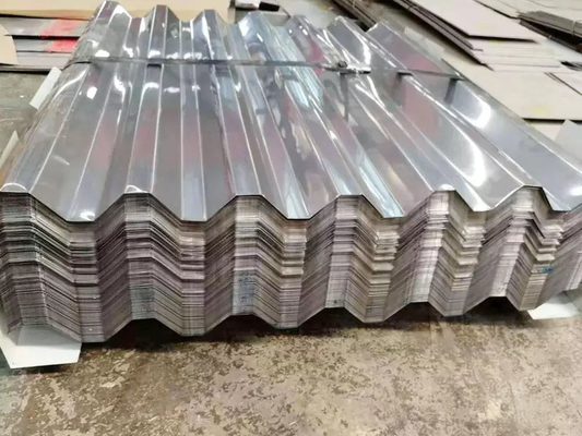 folha 201 ondulada de aço inoxidável de processamento de aço inoxidável de 600mm-1500mm