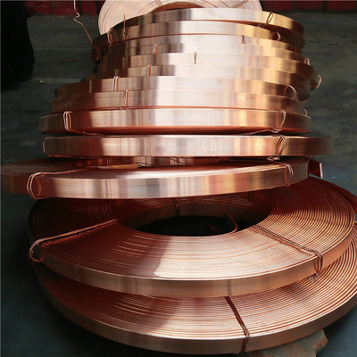 Folha da bobina do cobre do T2 do T1 de C10100 C10200 C11000/bobina de bronze 1000mm-1220mm da tira