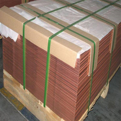 Folha personalizada da placa de cobre de C10200 2Mm 3Mm 4mm para a construção 1000*2000