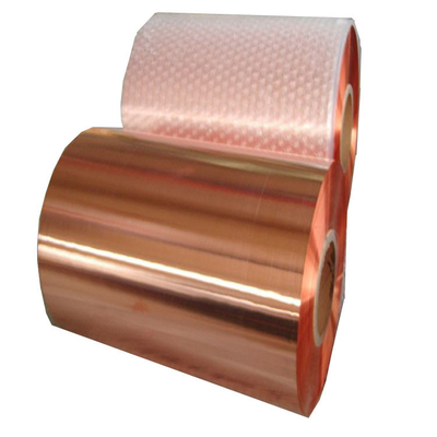 Bobina de cobre vermelha da folha de ASTM C22000 C2200 para a plasticidade excelente do sistema à terra
