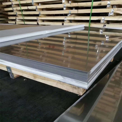 Ss 304 folha de aço inoxidável laminado a quente espelho acabamento 1000mm*2000mm